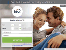Tablet Screenshot of be2.it